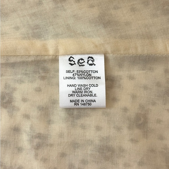 NWOT SEA New York Midi Floral Smocked Wilma Skirt - Picture 7 of 7